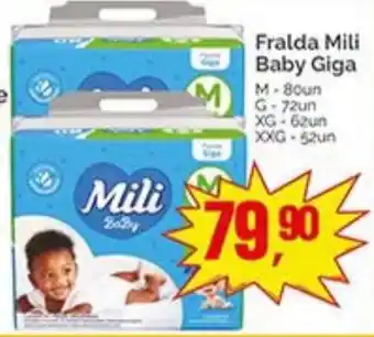 Fralda Mili Baby Giga