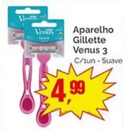 Supermercados Rena Aparelho Gillette Venus 3 oferta