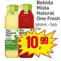 Supermercados Rena Bebida Mista Natural One Fresh oferta