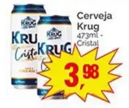 Supermercados Rena Cerveja krug cristal oferta