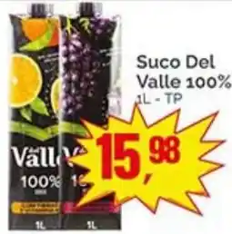 Supermercados Rena Suco Del Valle 100% oferta