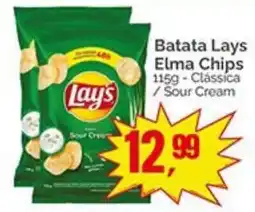 Supermercados Rena Batata lays elma chips oferta