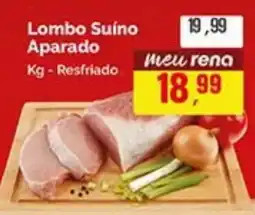Supermercados Rena Lombo Suíno Aparado oferta