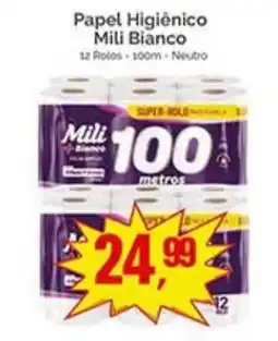 Supermercados Rena Papel Higiênico Mili Branco oferta