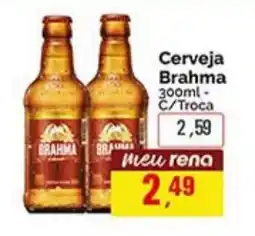 Supermercados Rena Cerveja brahma oferta
