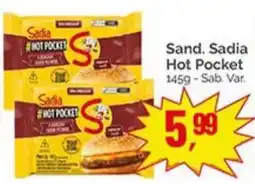 Supermercados Rena Sand. Sadia Hot Pocket oferta