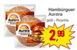 Supermercados Rena Hambúrguer Aurora oferta