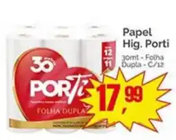 Supermercados Rena papel hig. porti oferta