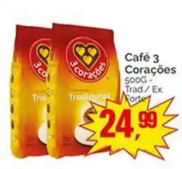 Supermercados Rena Café 3 Corações Tradicional oferta