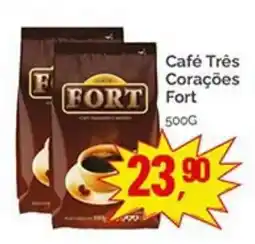 Supermercados Rena Café Três Corações Fort oferta