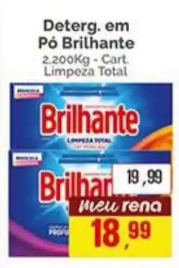 Supermercados Rena Deterg. em Pó Brilhante oferta