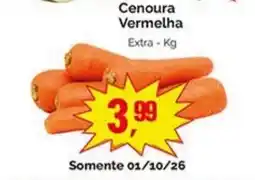 Supermercados Rena Cenoura vermelha extra oferta