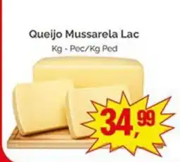 Supermercados Rena Queijo Mussarela Lac oferta