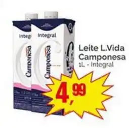 Supermercados Rena Leite l.vida camponesa integral oferta