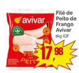 Supermercados Rena Filé de peito de frango avivar oferta