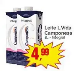 Supermercados Rena Leite L.Vida Camponesa oferta