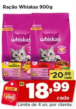 Rede Vivo Ração Whiskas oferta