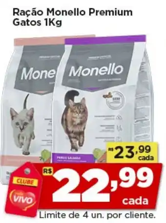 Ração Monello Premium Gatos