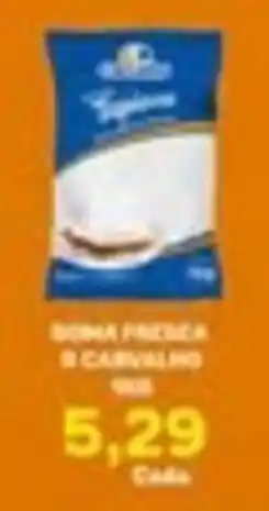 Carvalho Supermercado Bomba fresca e carvalho oferta