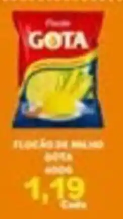 Flocão de milho gota