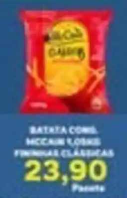 Carvalho Supermercado Batata com. mccain rosas fininhas clássicas oferta
