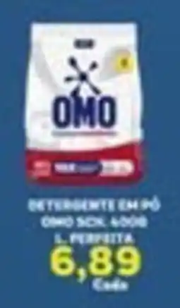 Carvalho Supermercado Detergente em pó omo schl 4000 l. perfeita oferta