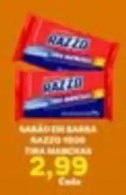 Carvalho Supermercado Sabão em barra razzo 180g oferta