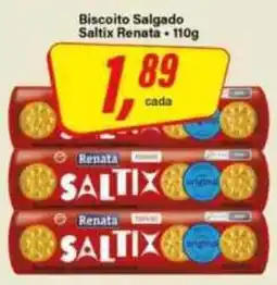 Rede Supermarket Biscoito salgado saltix renata oferta