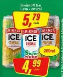 Rede Supermarket Smirnoff ice lata oferta