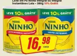 Rede Supermarket Leite em pó ninho integral ou integral instantâneo oferta