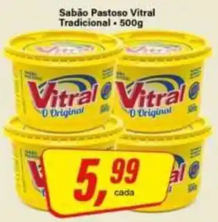 Rede Supermarket Sabão Pastoso Vitral Tradicional oferta