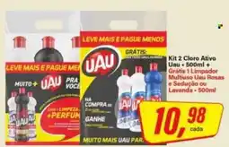 Rede Supermarket Kit 2 Cloro Ativo Uau oferta