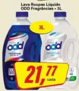 Rede Supermarket Lava Roupas Líquido ODD Fragrâncias oferta