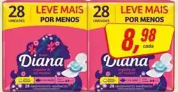 Rede Supermarket Diana absorvente de ser mulher oferta