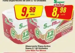 Rede Supermarket Folha Dupla Neutro oferta