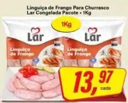 Rede Supermarket Linguica de Frango Para Churrasco oferta