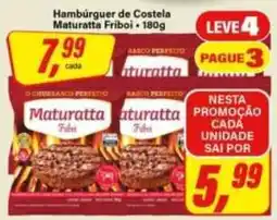 Rede Supermarket Hambúrguer de Costela Maturatta Friboi oferta