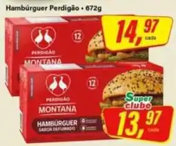 Rede Supermarket Hambúrguer perdigão oferta