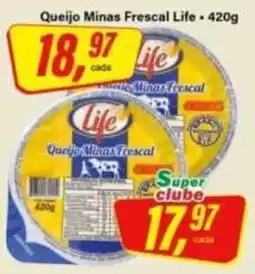 Rede Supermarket Queijo Minas Frescal Life oferta