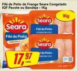 Rede Supermarket Filé de Peito de Frango Seara Congelado oferta