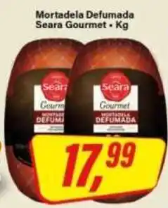 Rede Supermarket Mortadela Defumada Seara Gourmet oferta