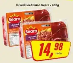 Rede Supermarket Jerkyed Beef Suino Seara oferta