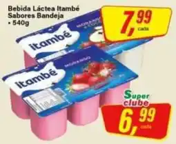 Rede Supermarket Bebida Láctea Itambé Sabores Bandeja oferta