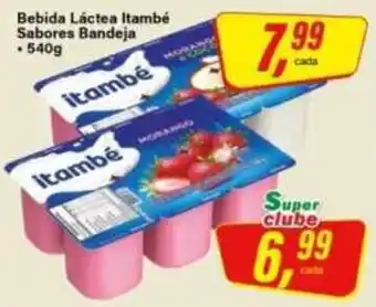 Rede Supermarket Bebida Láctea Itambé Sabores Bandeja oferta