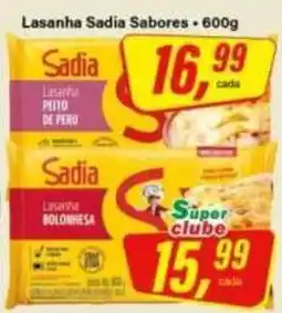 Rede Supermarket Lasanha Sadia Sabores oferta