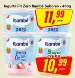 Rede Supermarket logurte fit zero itambé sabores oferta