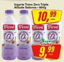 Rede Supermarket Iogurte trevo zero tripla atitude sabores oferta