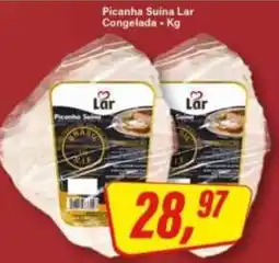 Rede Supermarket Picancha Suína Lar oferta
