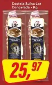 Rede Supermarket Costela Suína Lar oferta