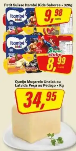 Rede Supermarket Petit Suisse Itambé Kids Sabores oferta